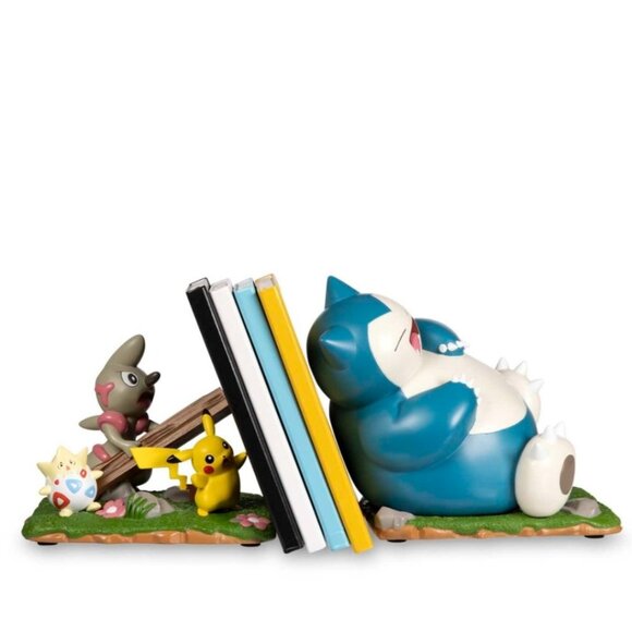 Slumbering Snorlax Bookends (2-Piece) - Picture 1 of 7